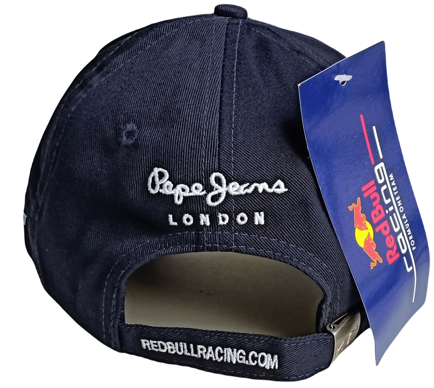 Red-Bull-cap-Racing-Formula-One-Team-Sebastian-Vettel-number-1-Infiniti-hat-Navy-Blue-Cap