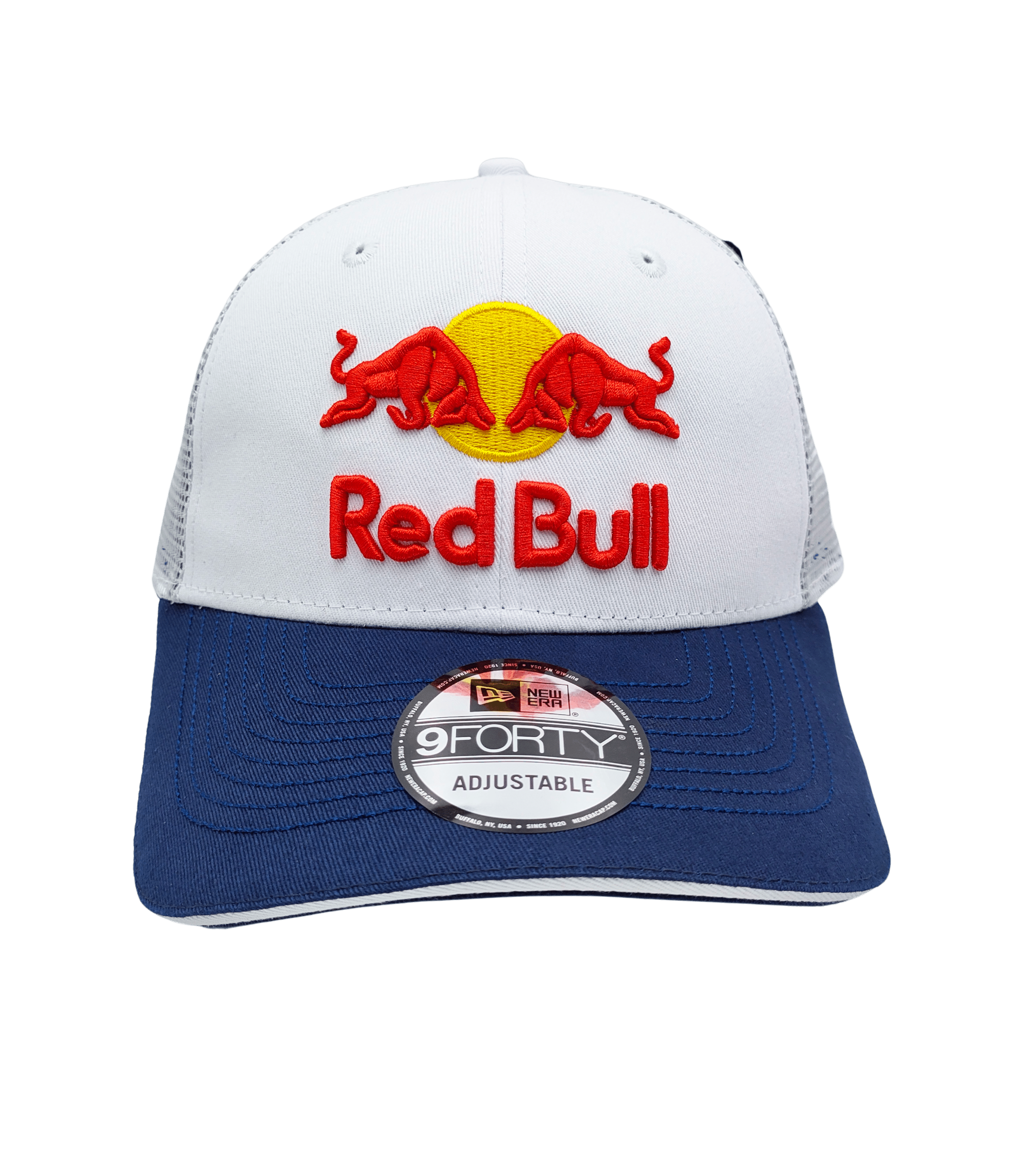 Red Bull White New Era Cap - Image 3