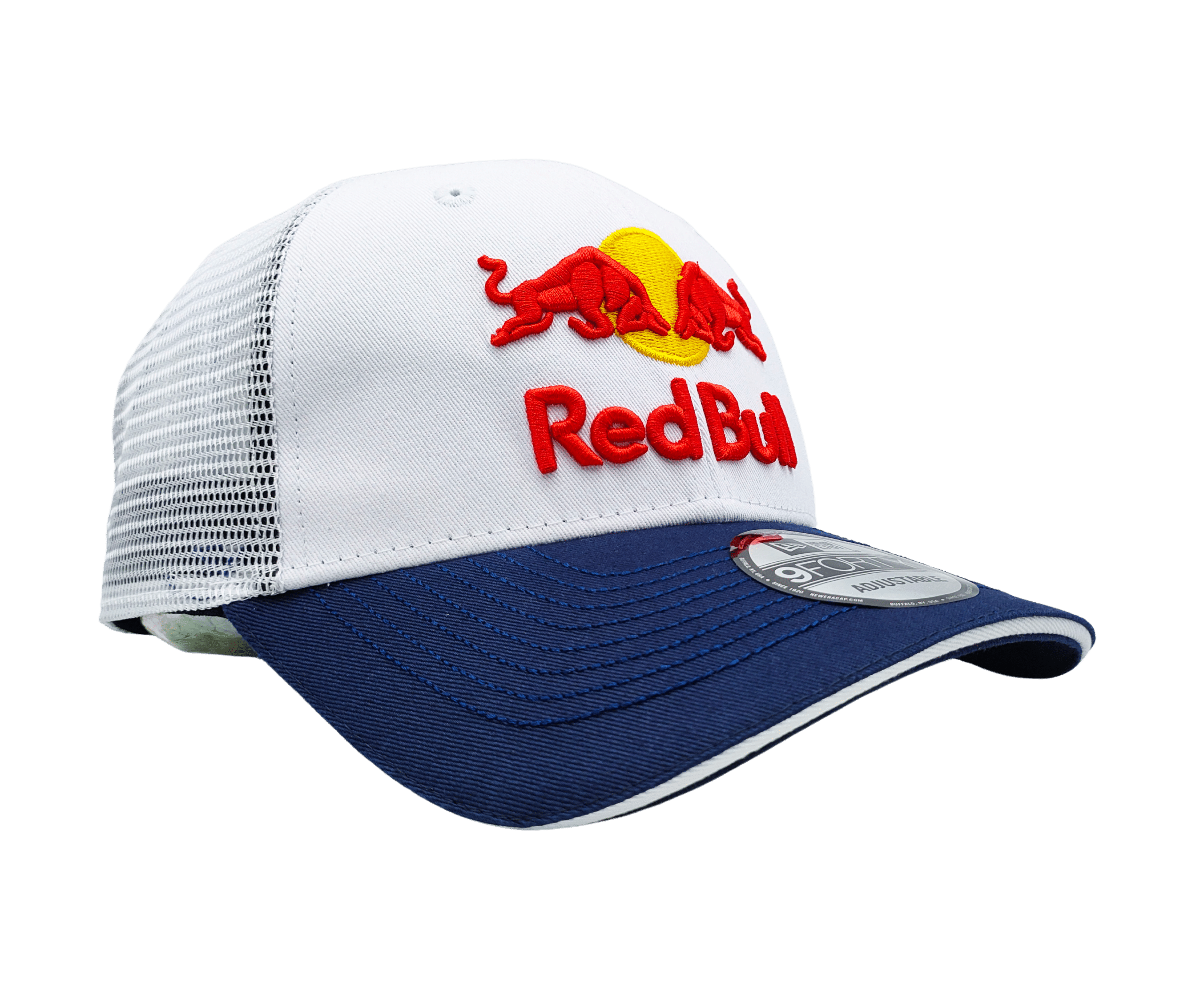Red Bull White New Era Cap - Image 2